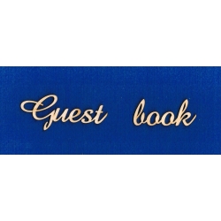 " Guest  book " ,  Księga gości    wysokość 2,5cm